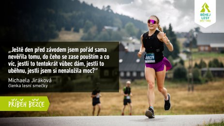 Příběh běžce - Michaela Jiráková: Letní Jizerská 50 jako první ultramaratonská výzva