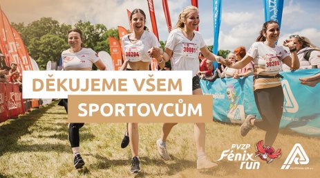 Poděkování za PVZP FénixRun sezónu na Běhej lesy 2022 